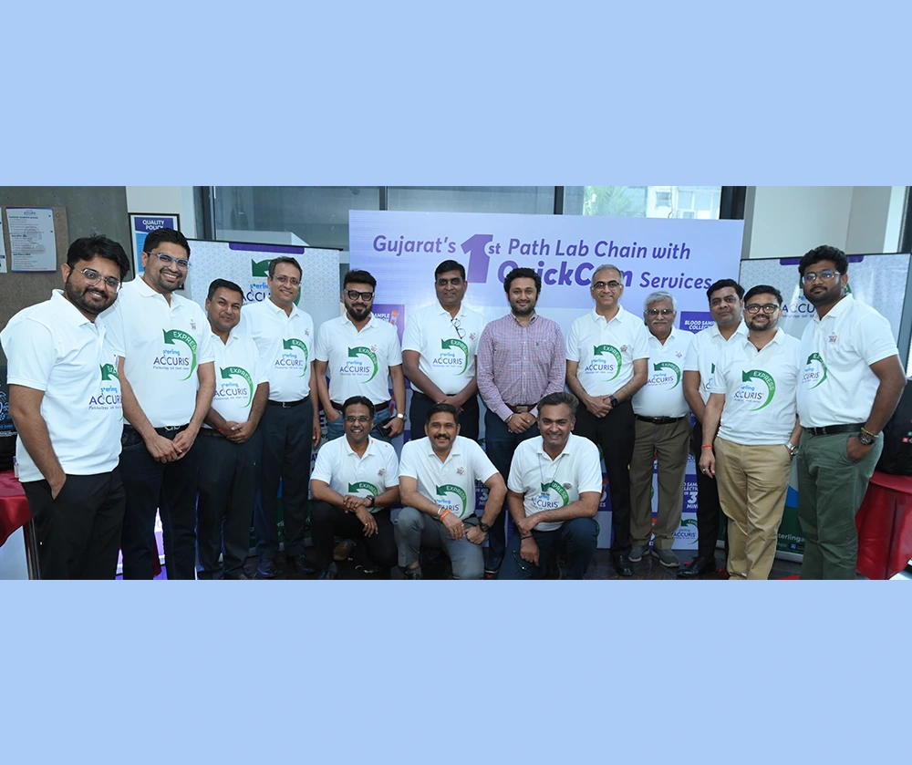 Sterling Accuris Introduces 30-Minute Home Sample Collection in Ahmedabad